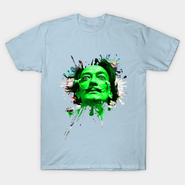 Surreal Surrealist Splatter T-Shirt by T73Designs